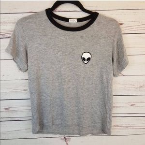 Brandy Melville crop t-shirt